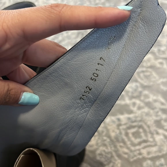 Sergio Rossi Zipper Black Leather Booties - Picture 10 of 11